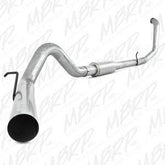 99-03 7.3L 4" F-250/350 Alum turbo back single w/ muffler - S6200P
